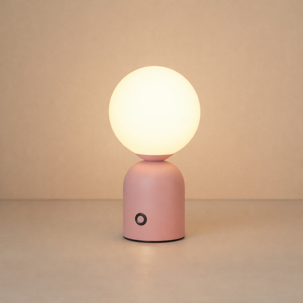 Cordless Table Lamp With Stepless Dimming