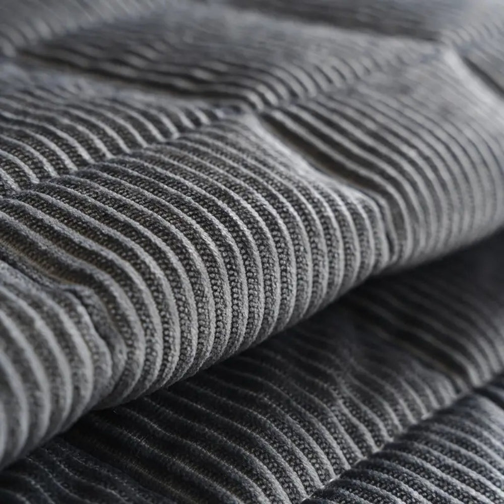 Corduroy Quilted Sofa Cover