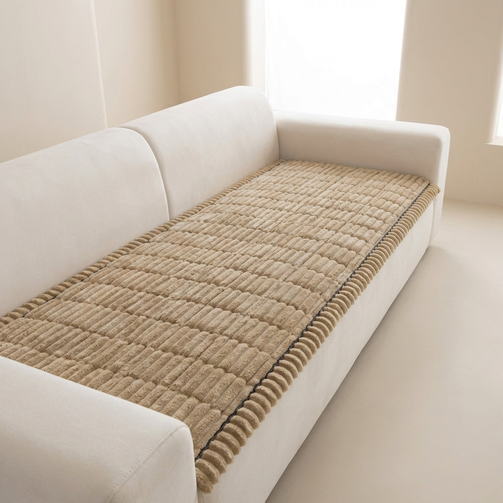 Corduroy Universal Fit Non-Slip Sofa Cover