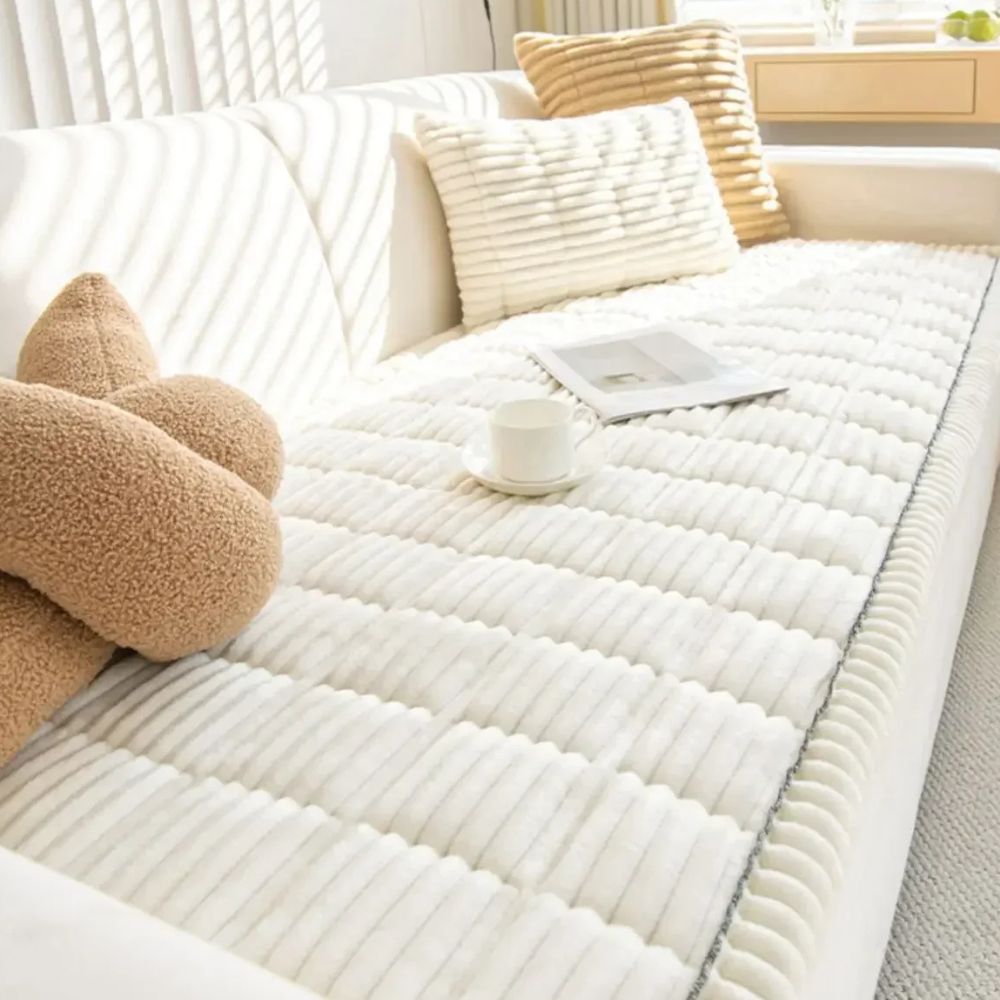 Corduroy Universal Fit Non-Slip Sofa Cover