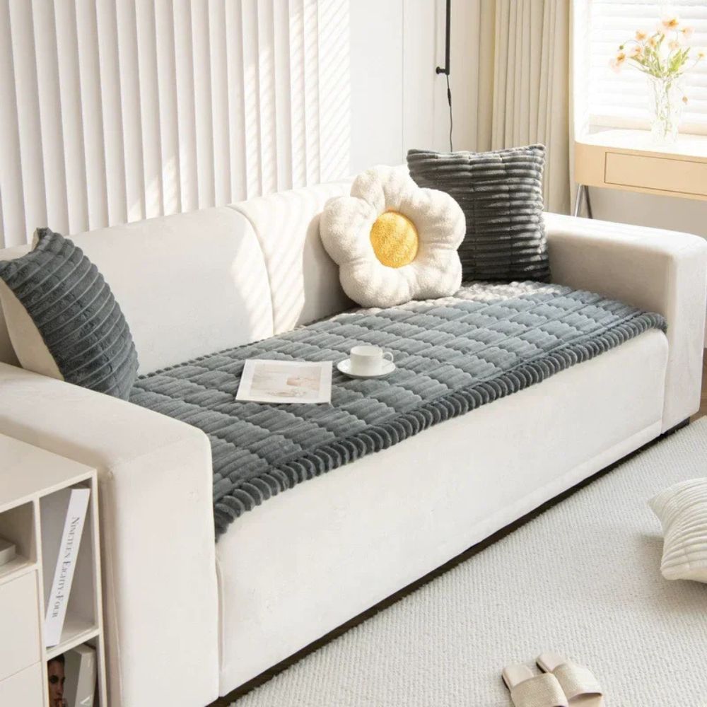 Corduroy Universal Fit Non-Slip Sofa Cover