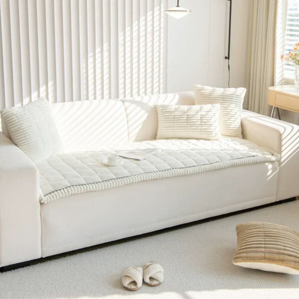 Corduroy Universal Fit Non-Slip Sofa Cover