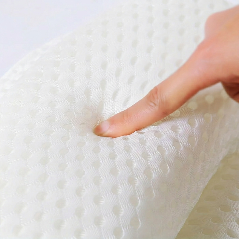 Cotton Bath Pillow With Suction Cups