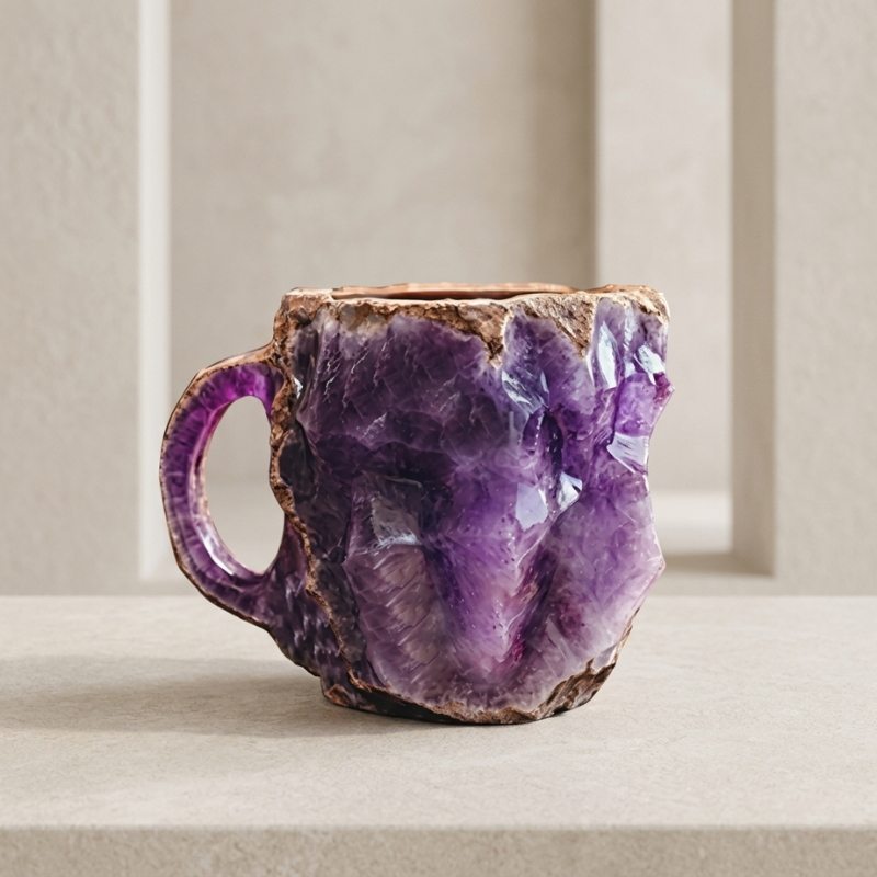 Crystal Design Coffee Mug
