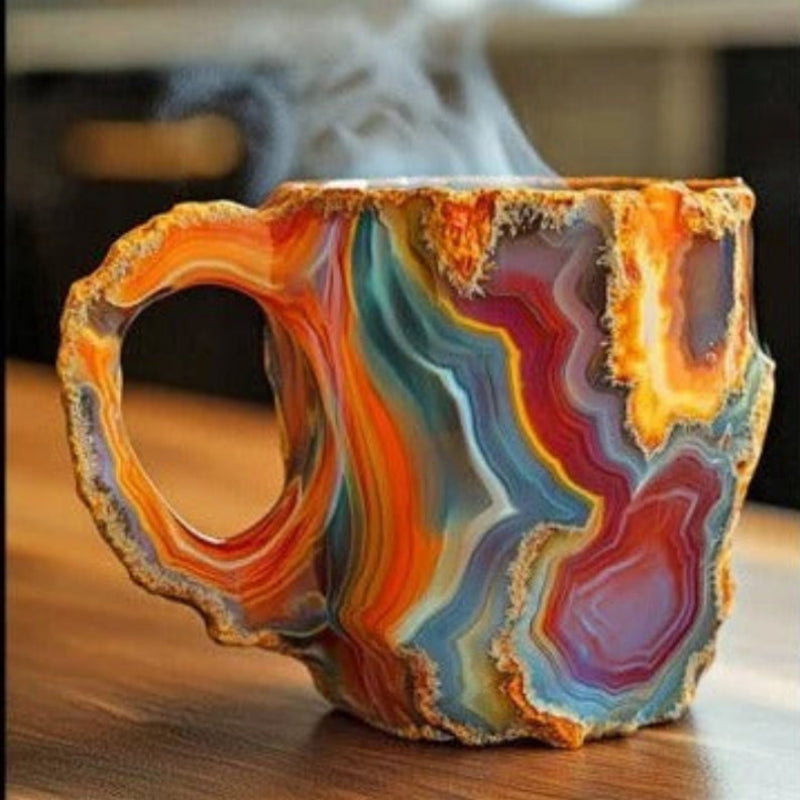 Crystal Design Coffee Mug
