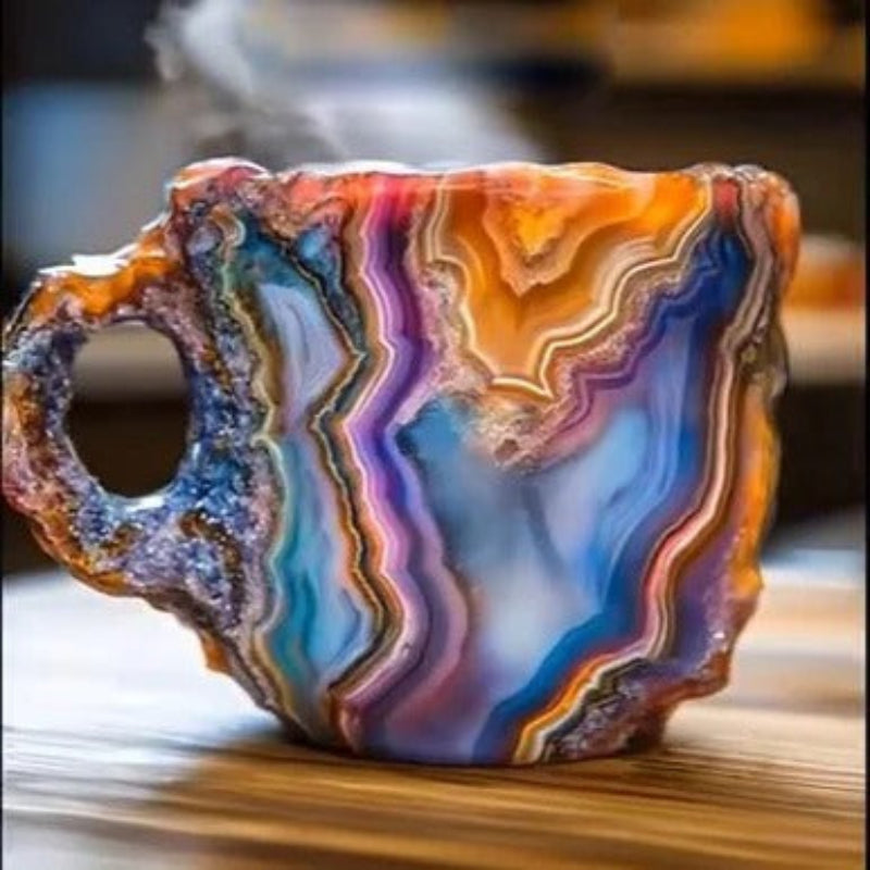 Crystal Design Coffee Mug
