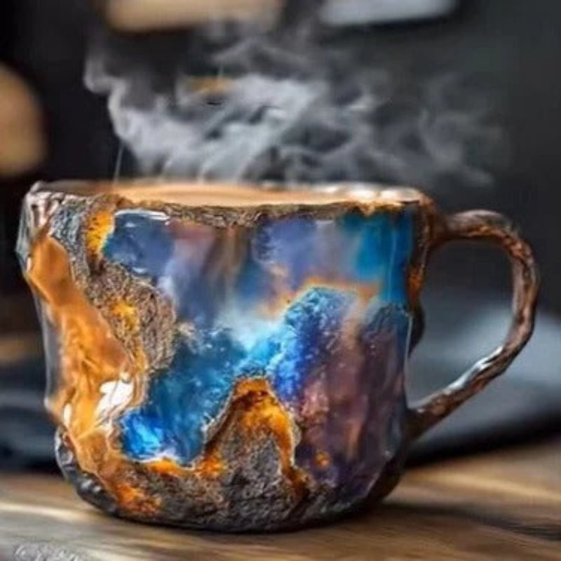 Crystal Design Coffee Mug