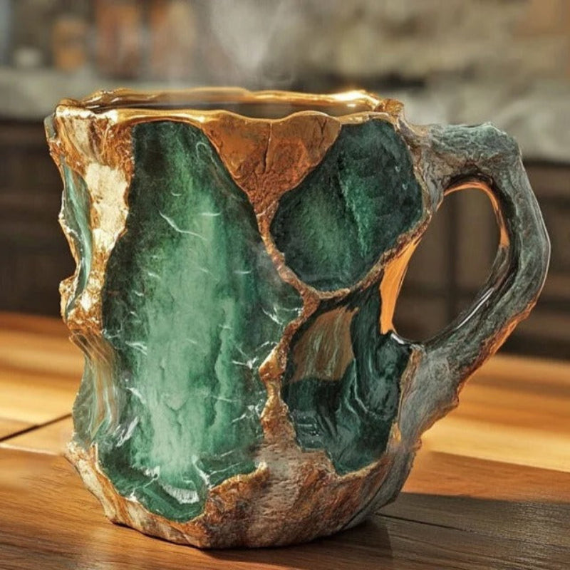 Crystal Design Coffee Mug
