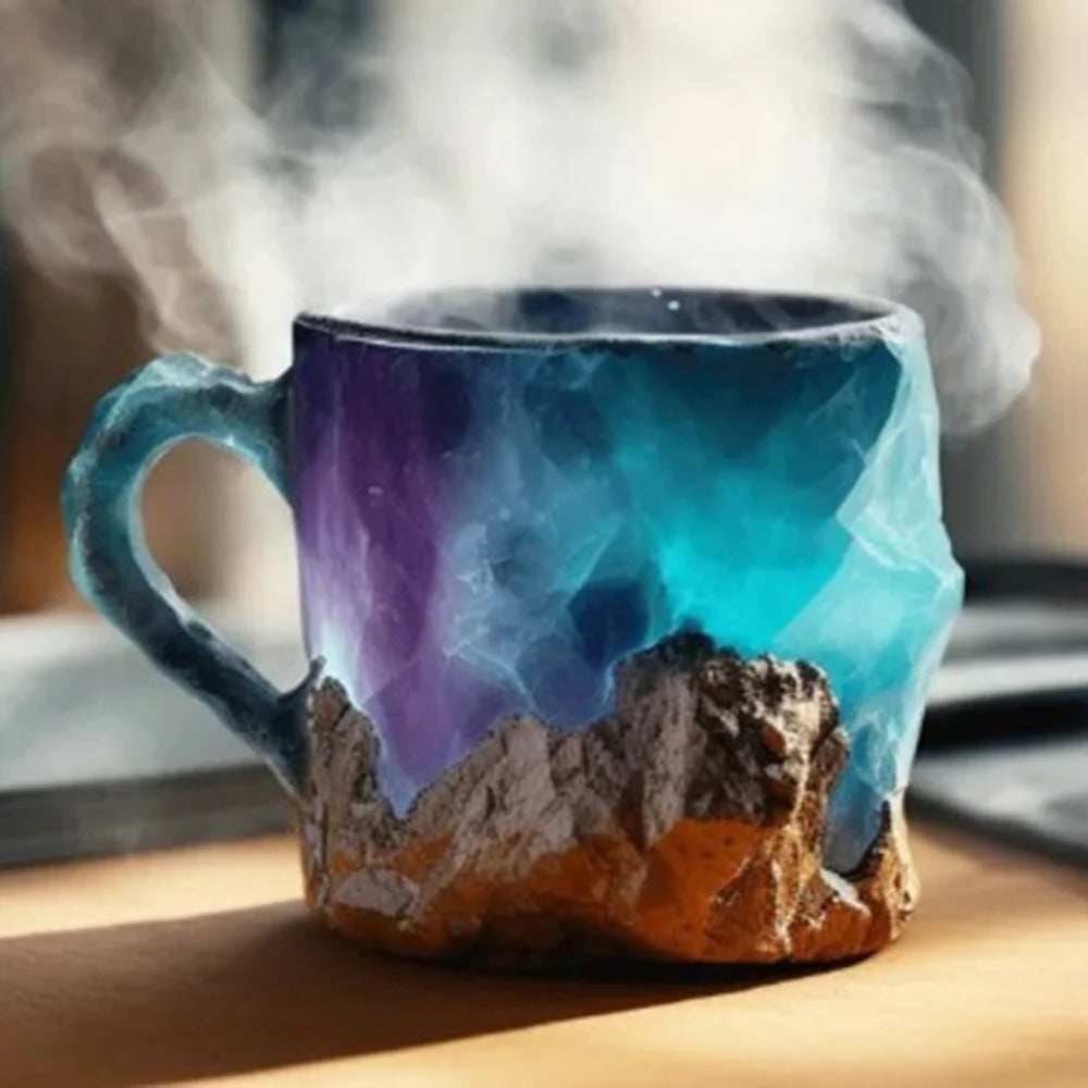 Crystal Design Coffee Mug