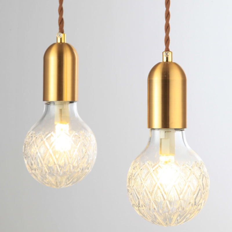 Cut Glass Pendant Light