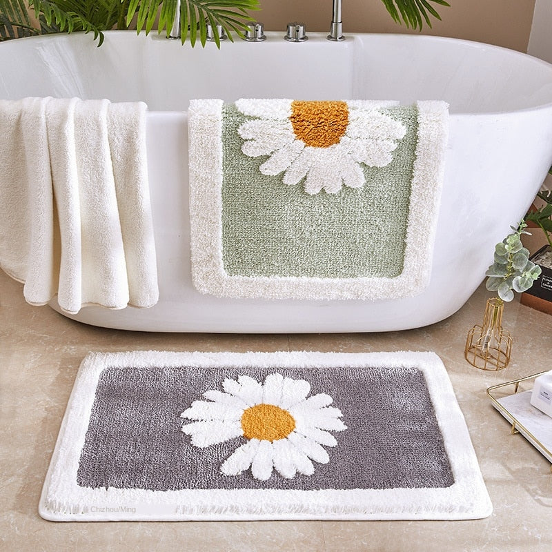 Daisy Anti-Slip Bath Mat