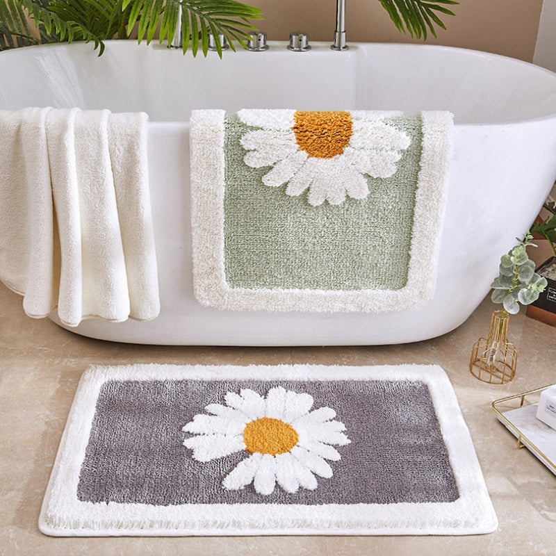 Daisy Anti-Slip Bath Mat