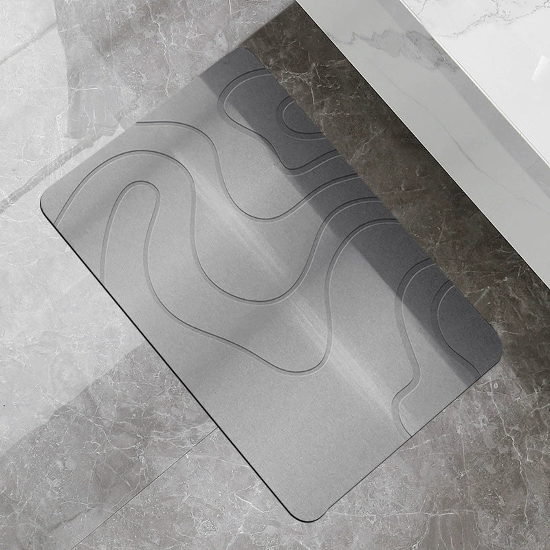 Diatomaceous Earth Absorbent Bath Mat