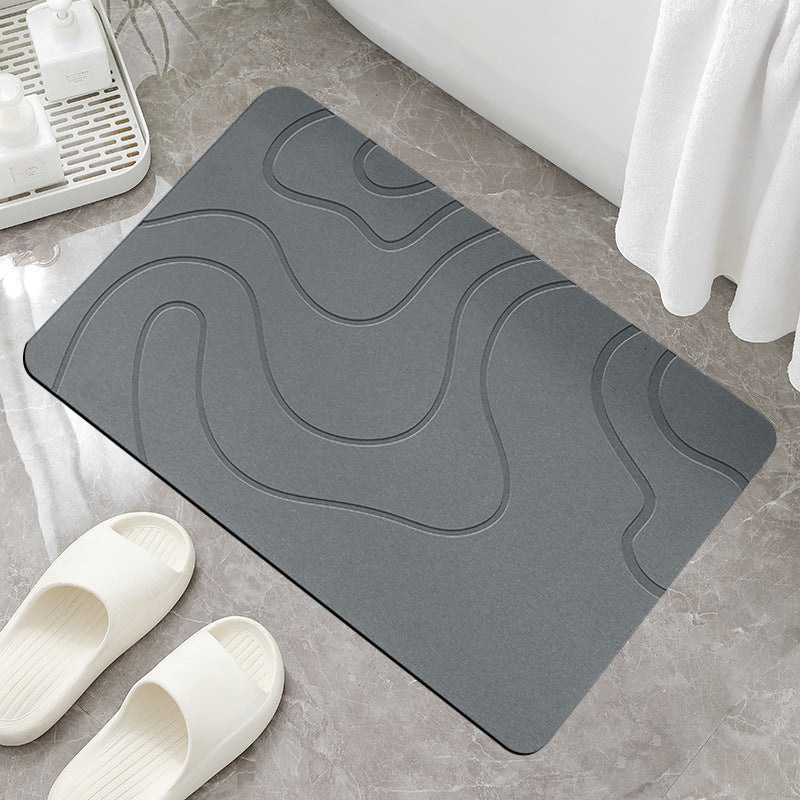 Diatomaceous Earth Absorbent Bath Mat