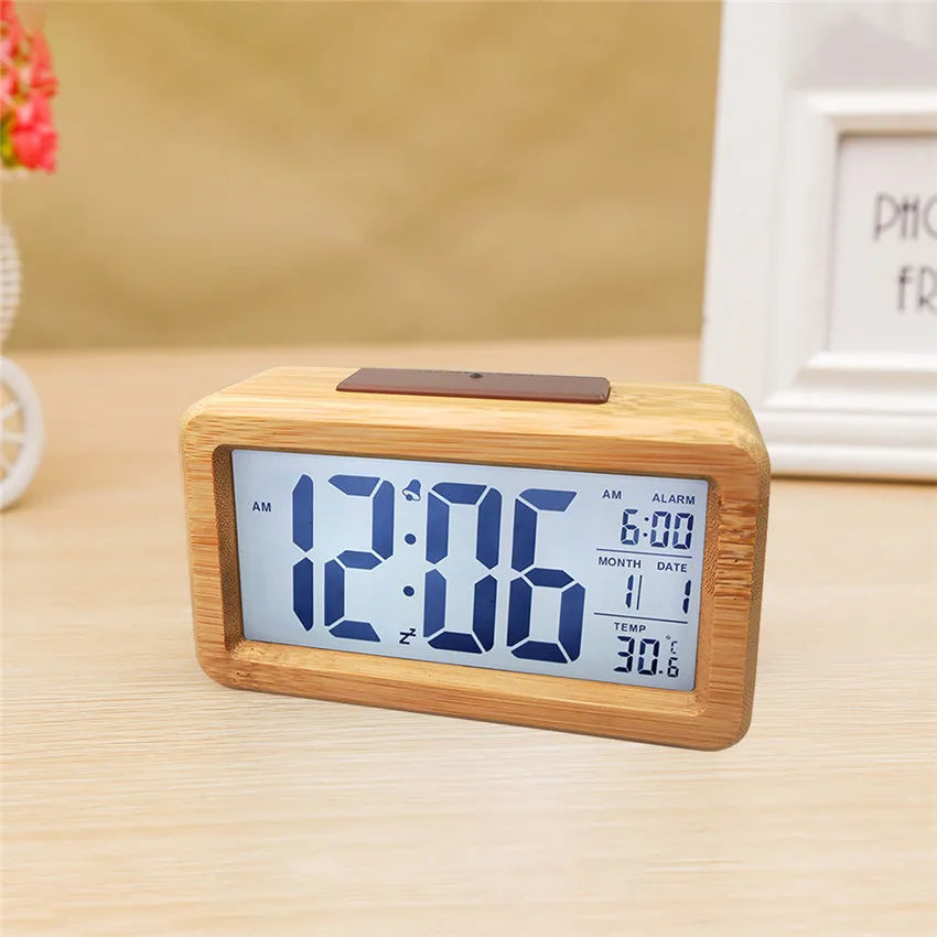 Digital Alarm Clock With LED Display