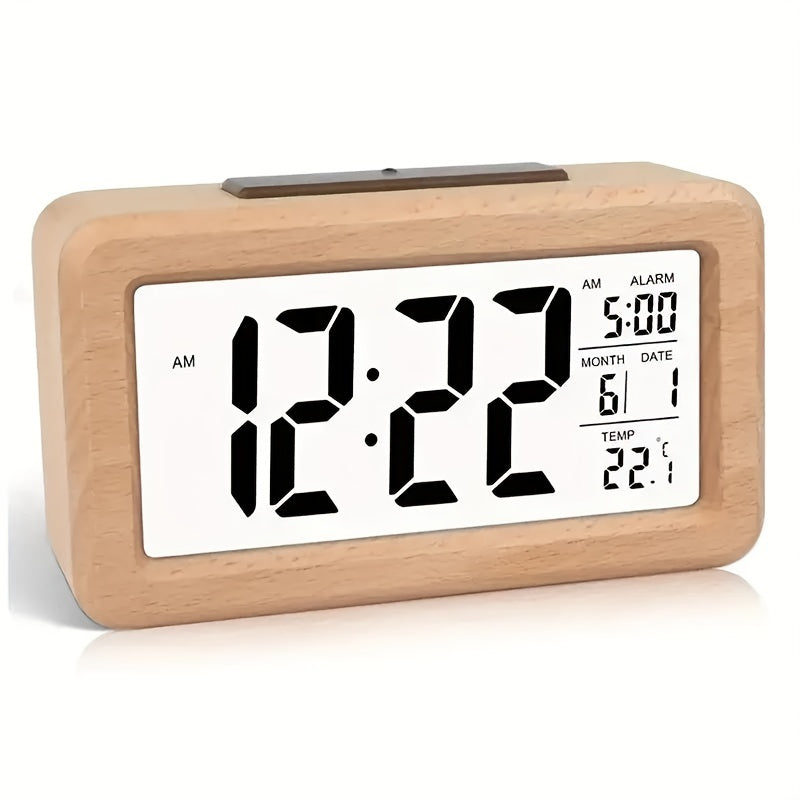 Digital Alarm Clock With LED Display