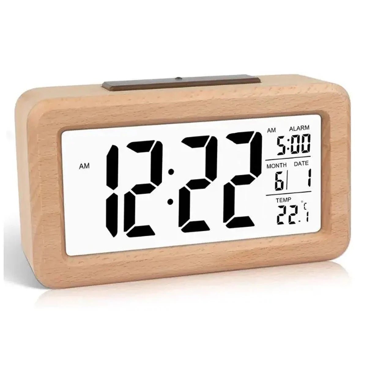 Digital Alarm Clock With LED Display