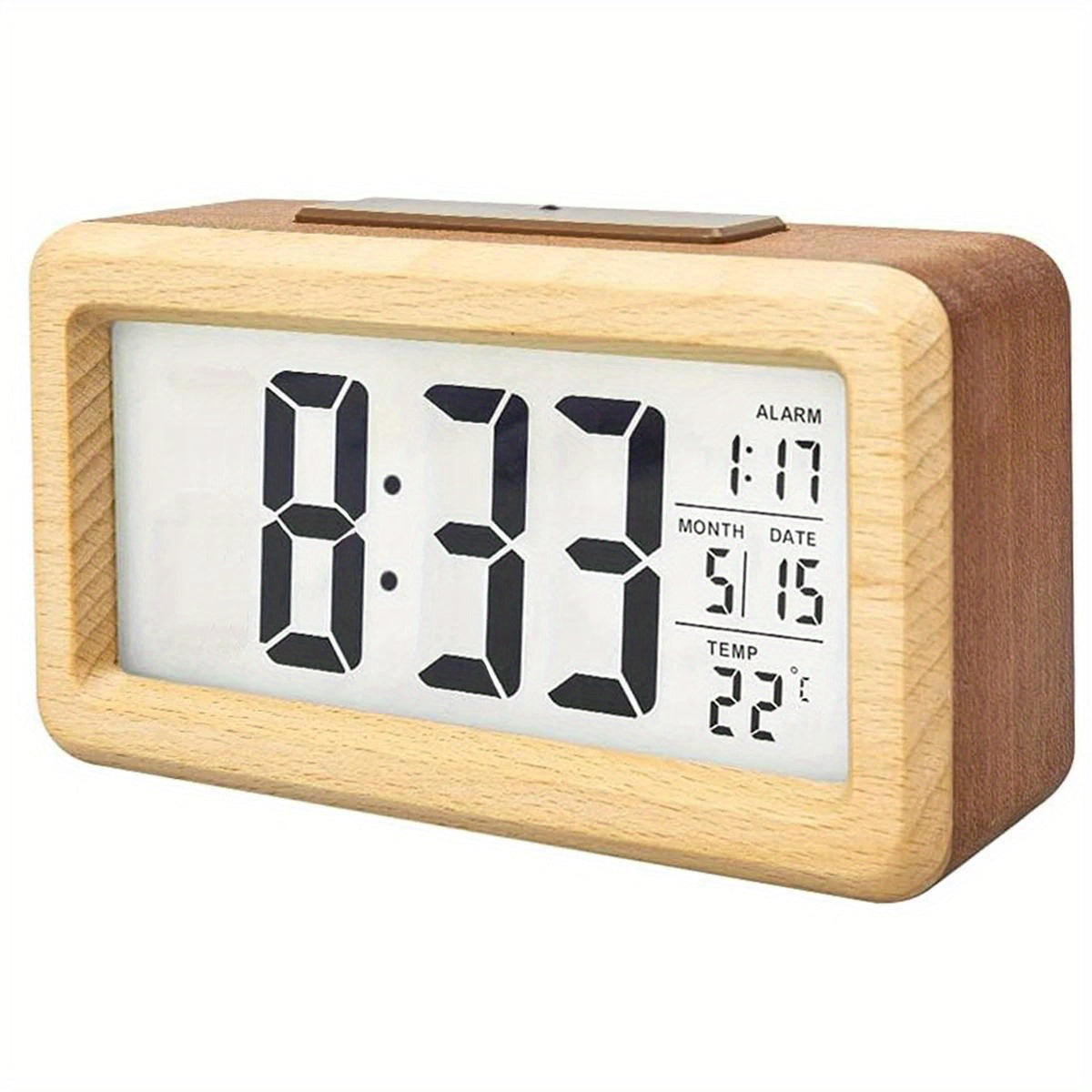 Digital Alarm Clock With LED Display