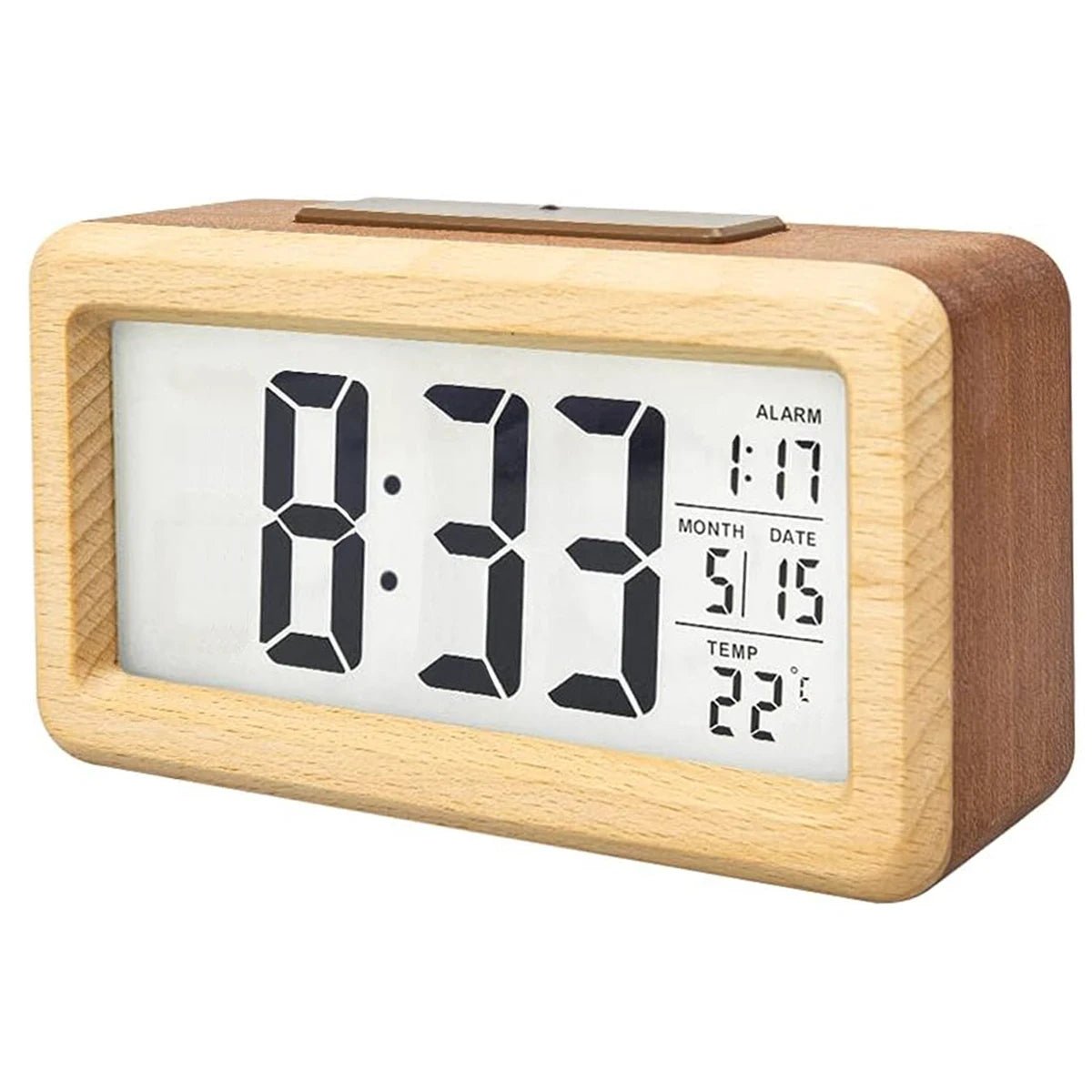 Digital Alarm Clock With LED Display