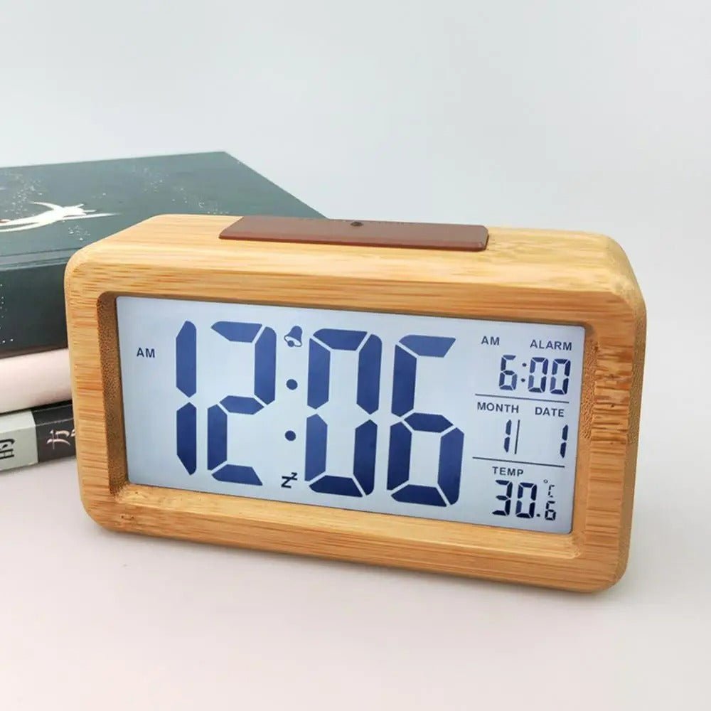 Digital Alarm Clock With LED Display