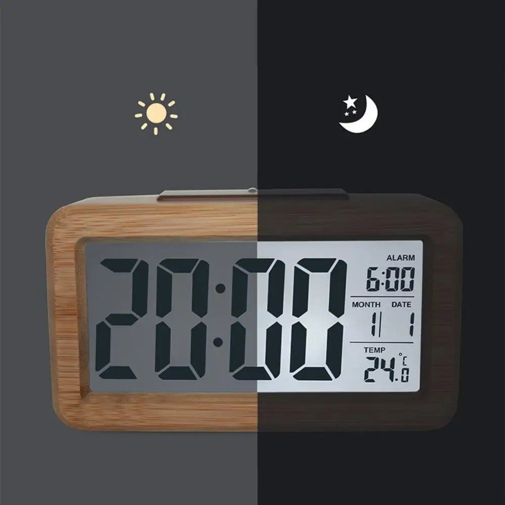 Digital Alarm Clock With LED Display