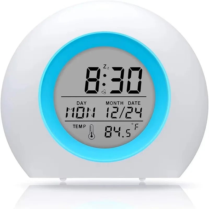 Digital Alarm Clock With LED Night Light
