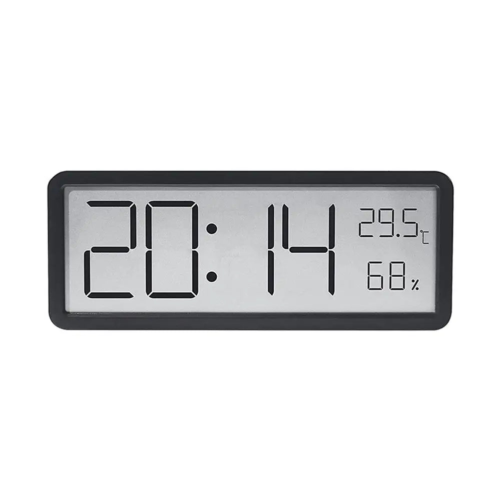 Digital Wall Clock With Temperature And Humidity