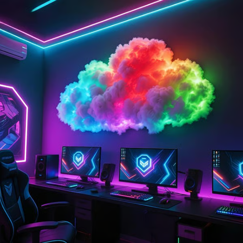 DIY Thundercloud Light