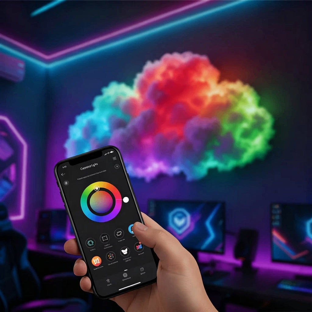 DIY Thundercloud Light
