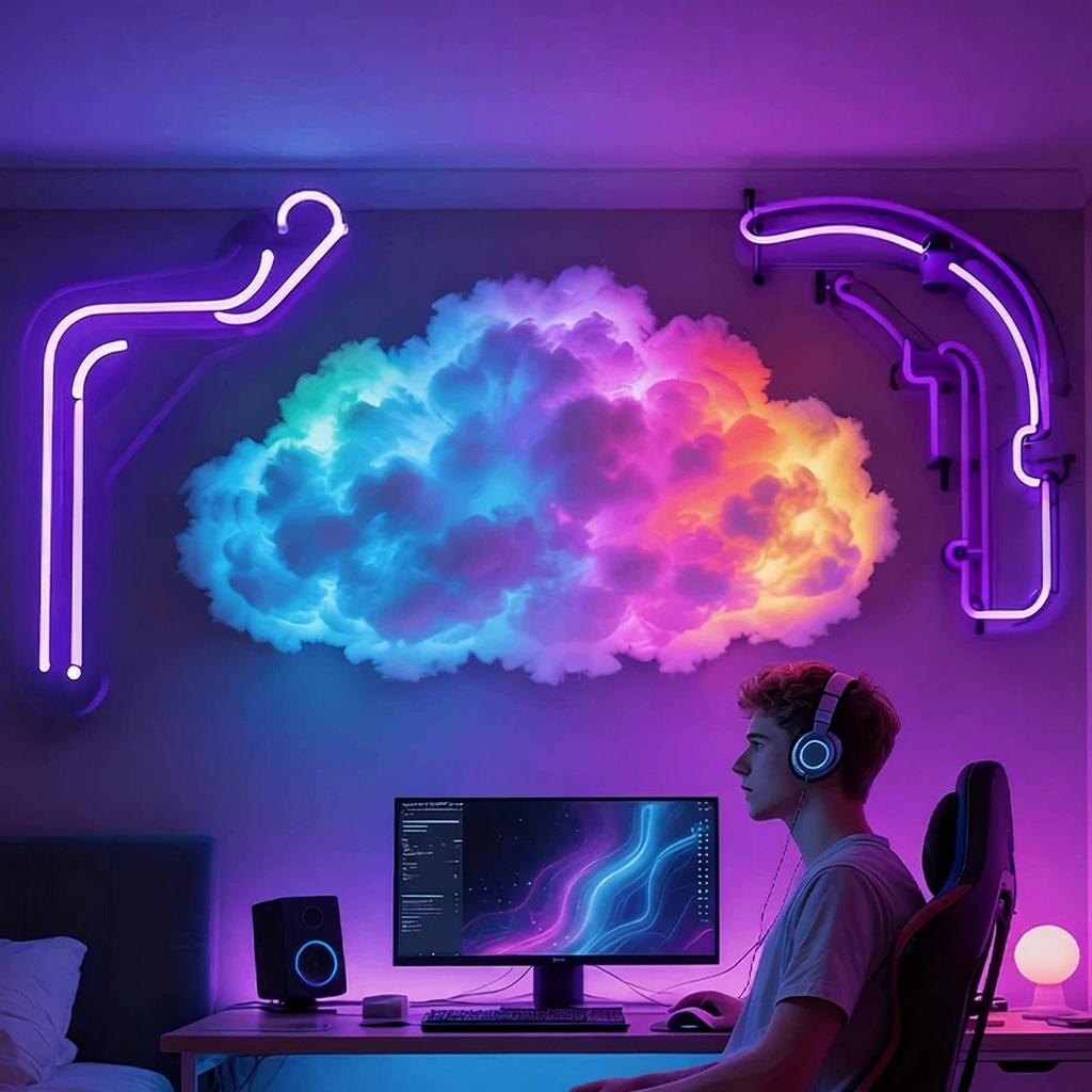 DIY Thundercloud Light