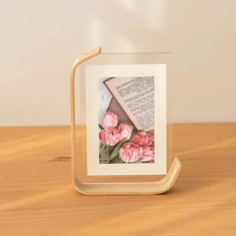 Double-Sided Tabletop Photo Frame