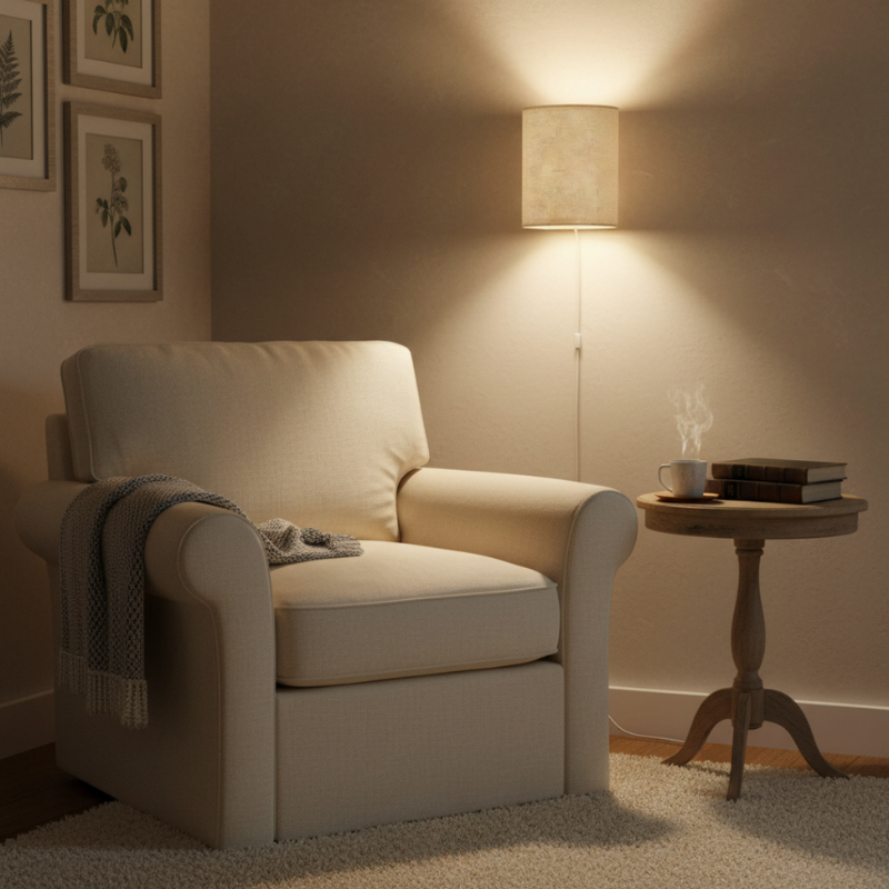 Drum Plug-In Wall Sconce
