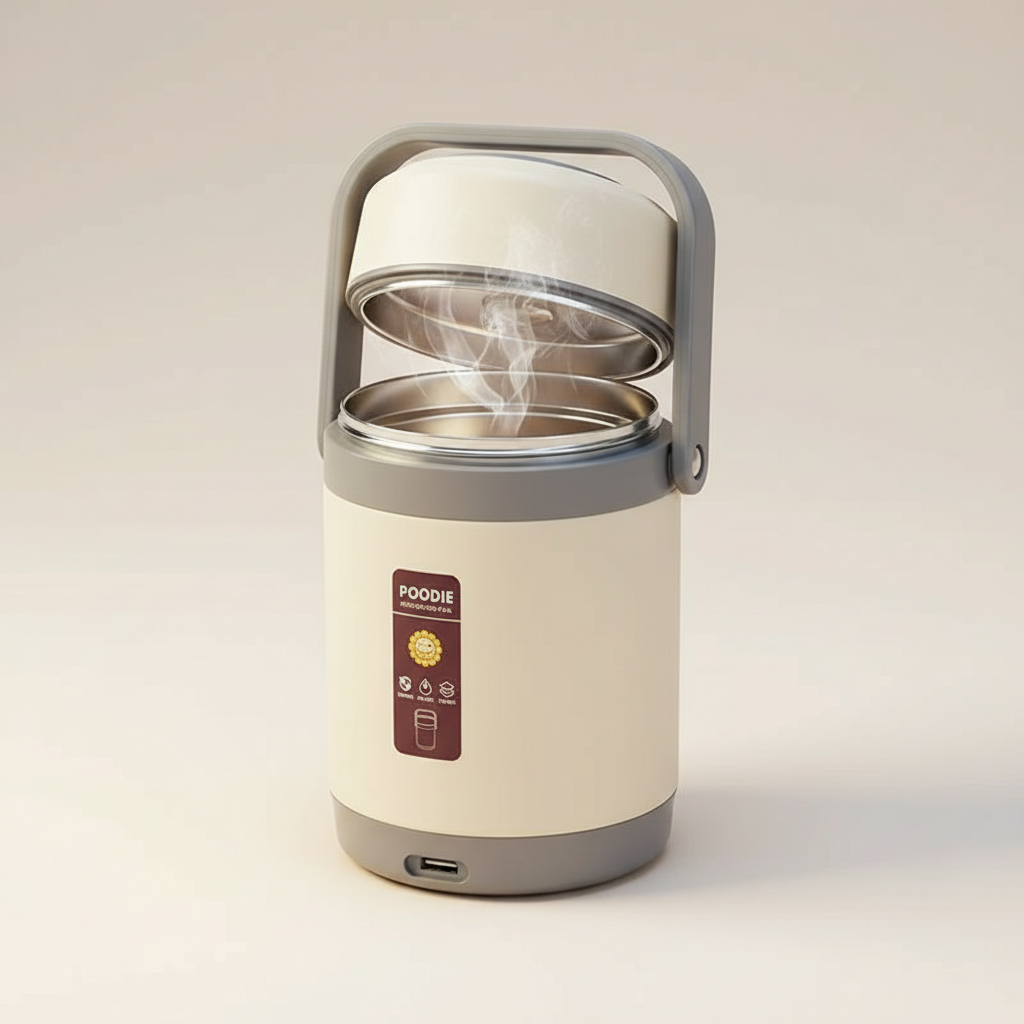 Electric Portable Lunch Box with USB