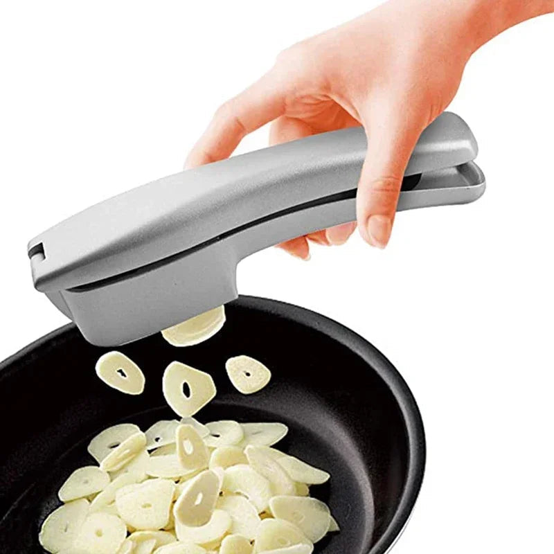 Elegant 2-in-1 Garlic Press