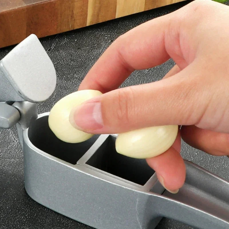 Elegant 2-in-1 Garlic Press