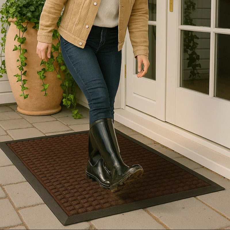 Elegant All-Weather Doormat