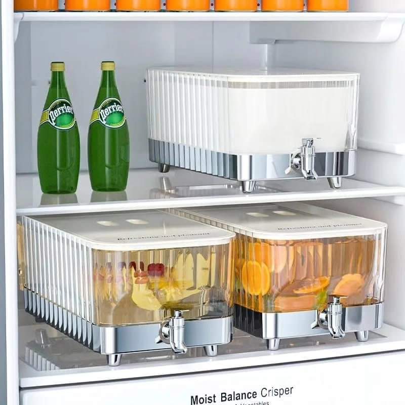 Elegant Beverage Dispenser With Lever Handles