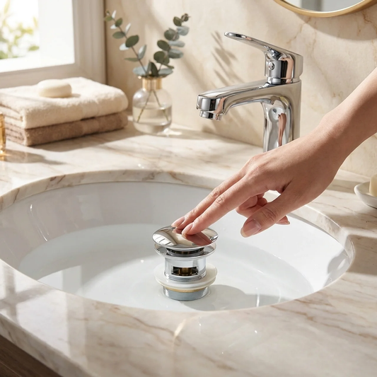 Elegant Pop Up Removable Sink Drain Stopper