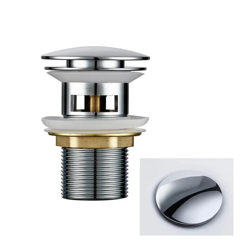 Elegant Pop Up Removable Sink Drain Stopper