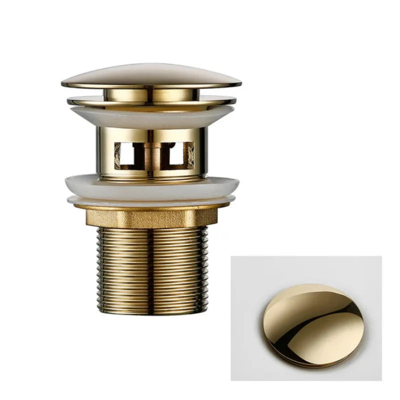 Elegant Pop Up Removable Sink Drain Stopper