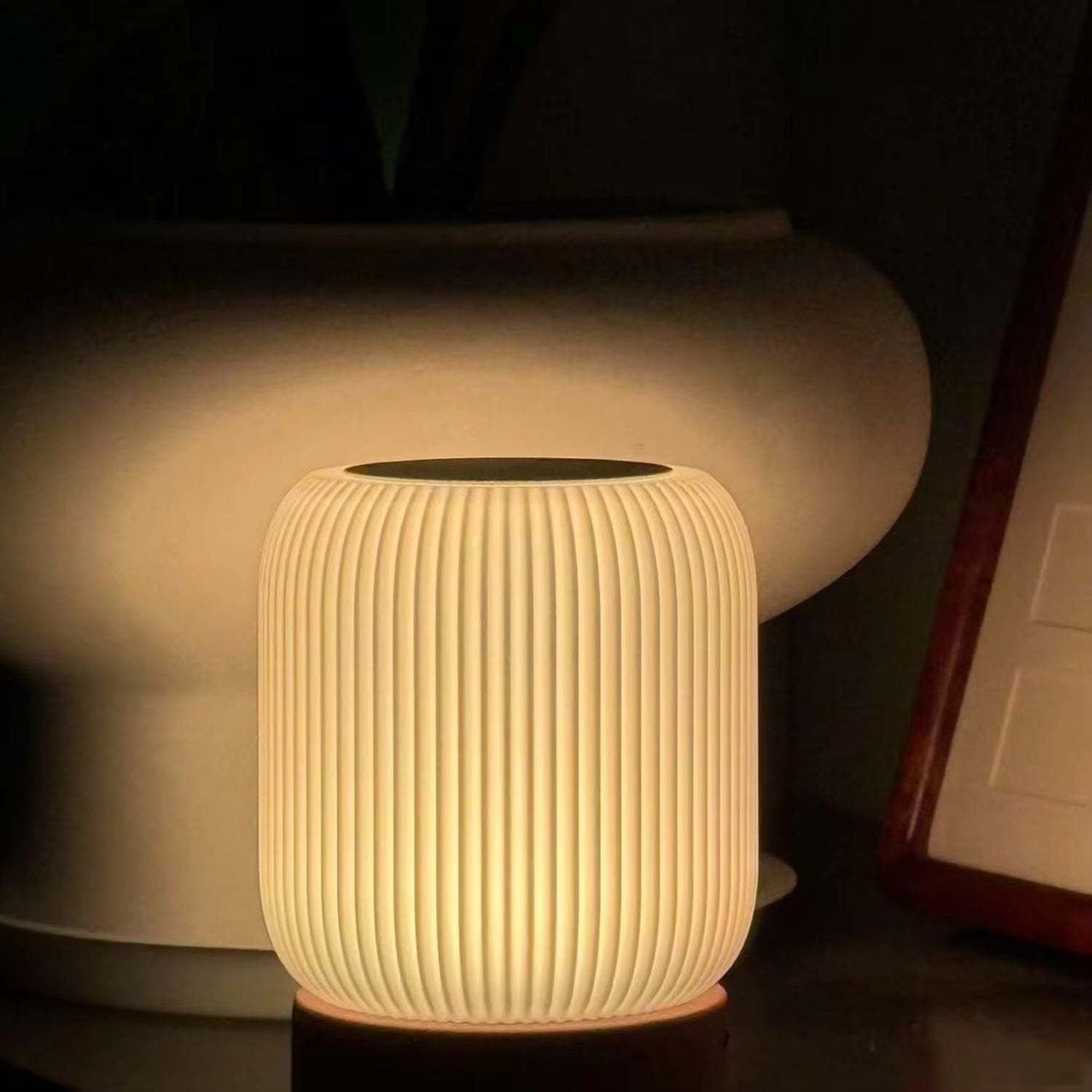 Elegant Round Touch Control Night Light