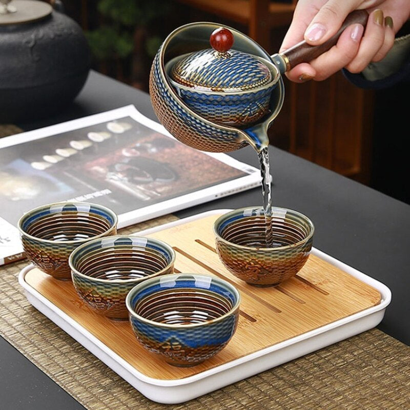 Elegant Tea Set With Infuser