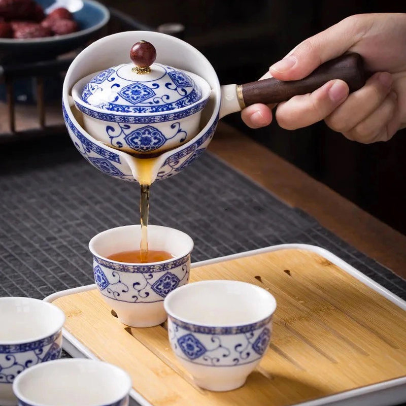 Elegant Tea Set With Infuser