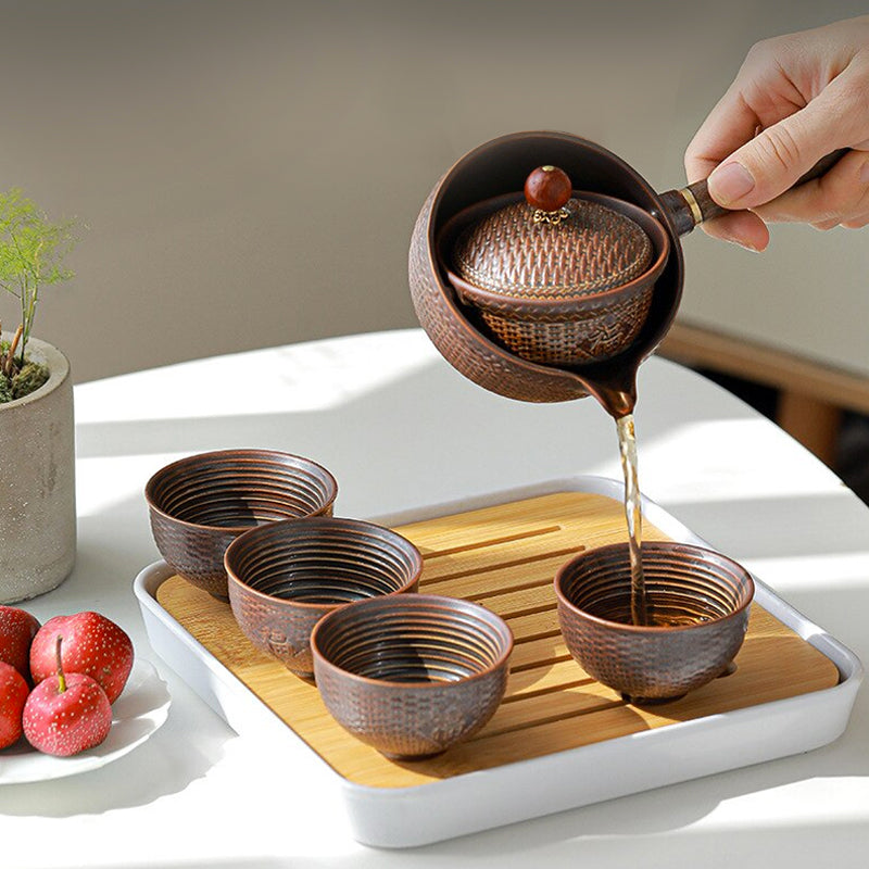 Elegant Tea Set With Infuser