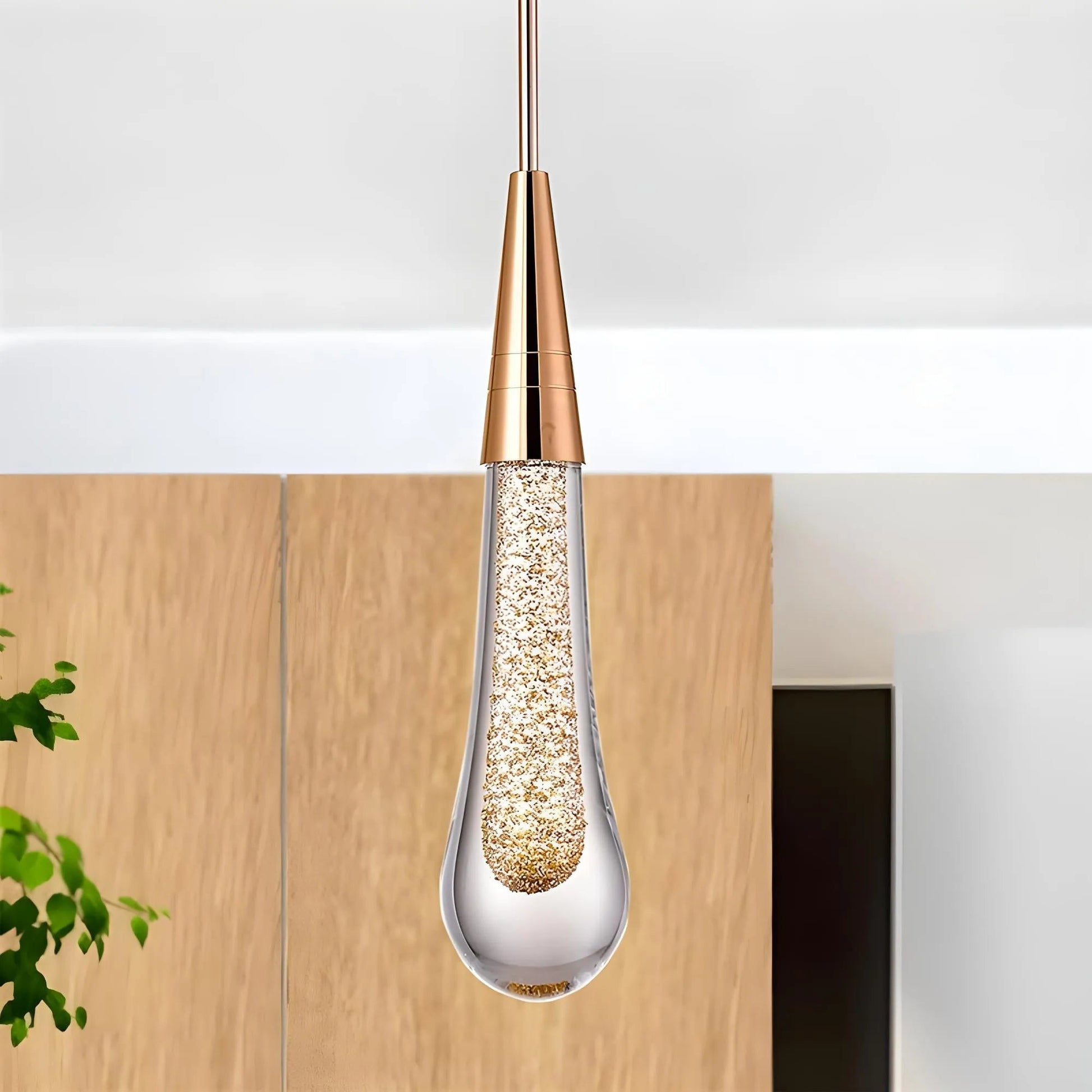 Elegant Teardrop Pendant Light
