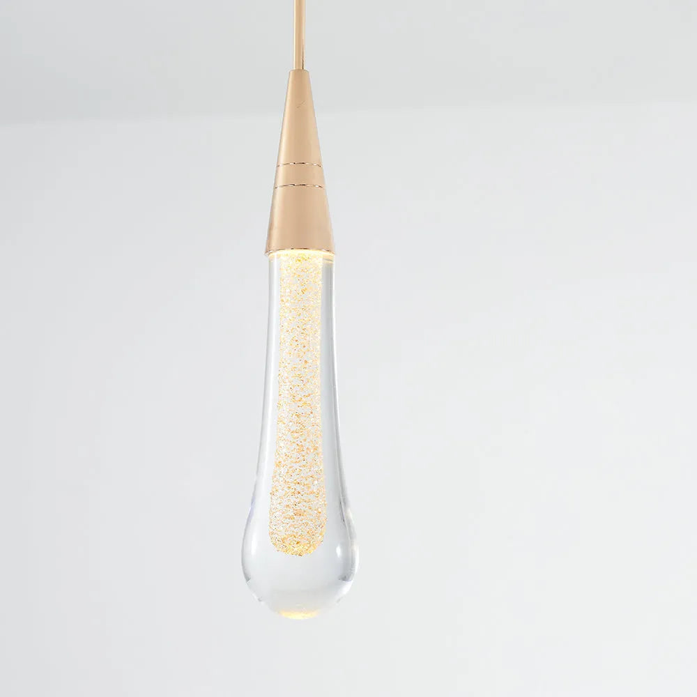 Elegant Teardrop Pendant Light