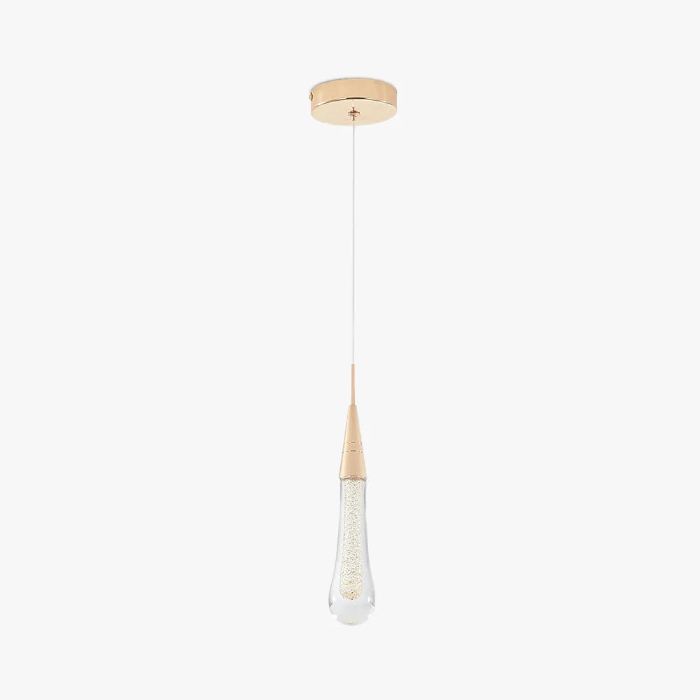 Elegant Teardrop Pendant Light