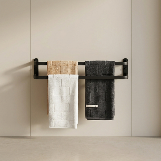 Elegant Wall Mounted Towel Rack Space-Saving