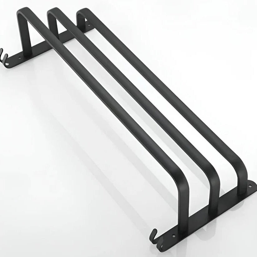 Elegant Wall Mounted Towel Rack Space-Saving
