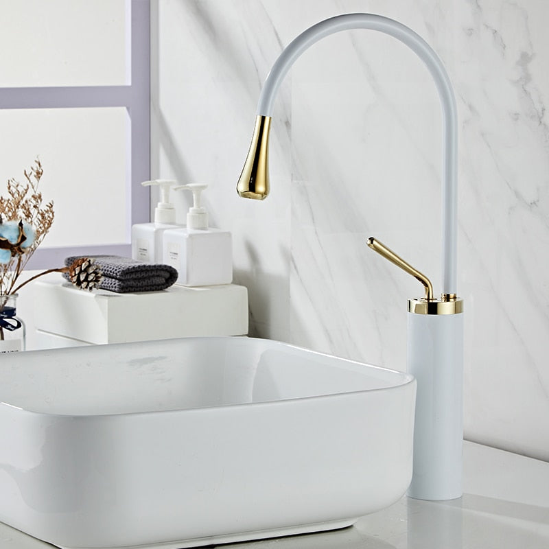Elegant Waterfall Sink Faucet